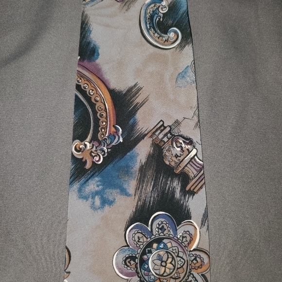 Grey & blue tie NEW - Picture 4 of 6